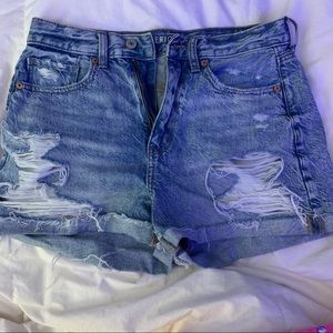 american eagle jean shorts